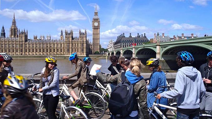 Fahrradtour in London
