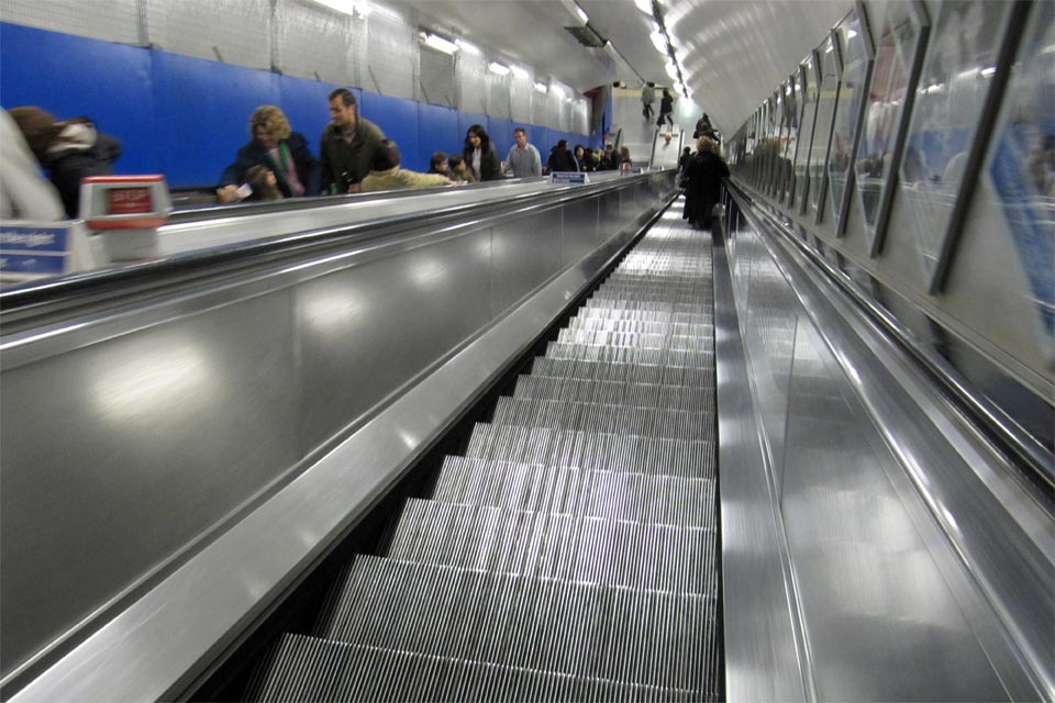 The Tube London Underground, UBahn fahren in London