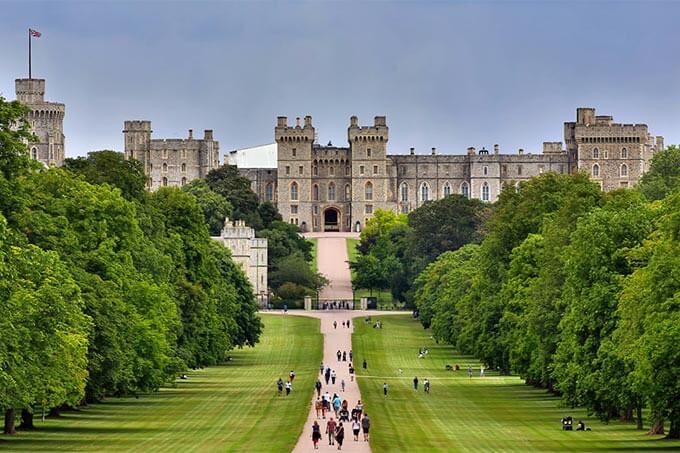 Long Walk zu Schloss Windsor
